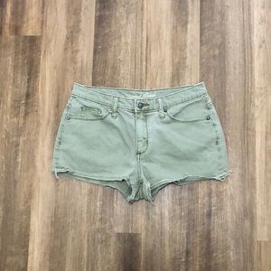 Universal Thread sage jean shorts 6/28